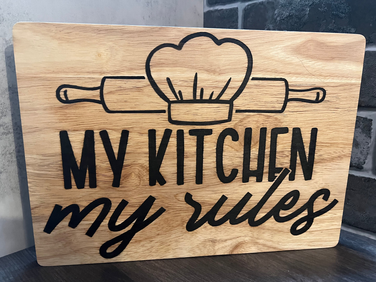 Ma planche à découper de cuisine