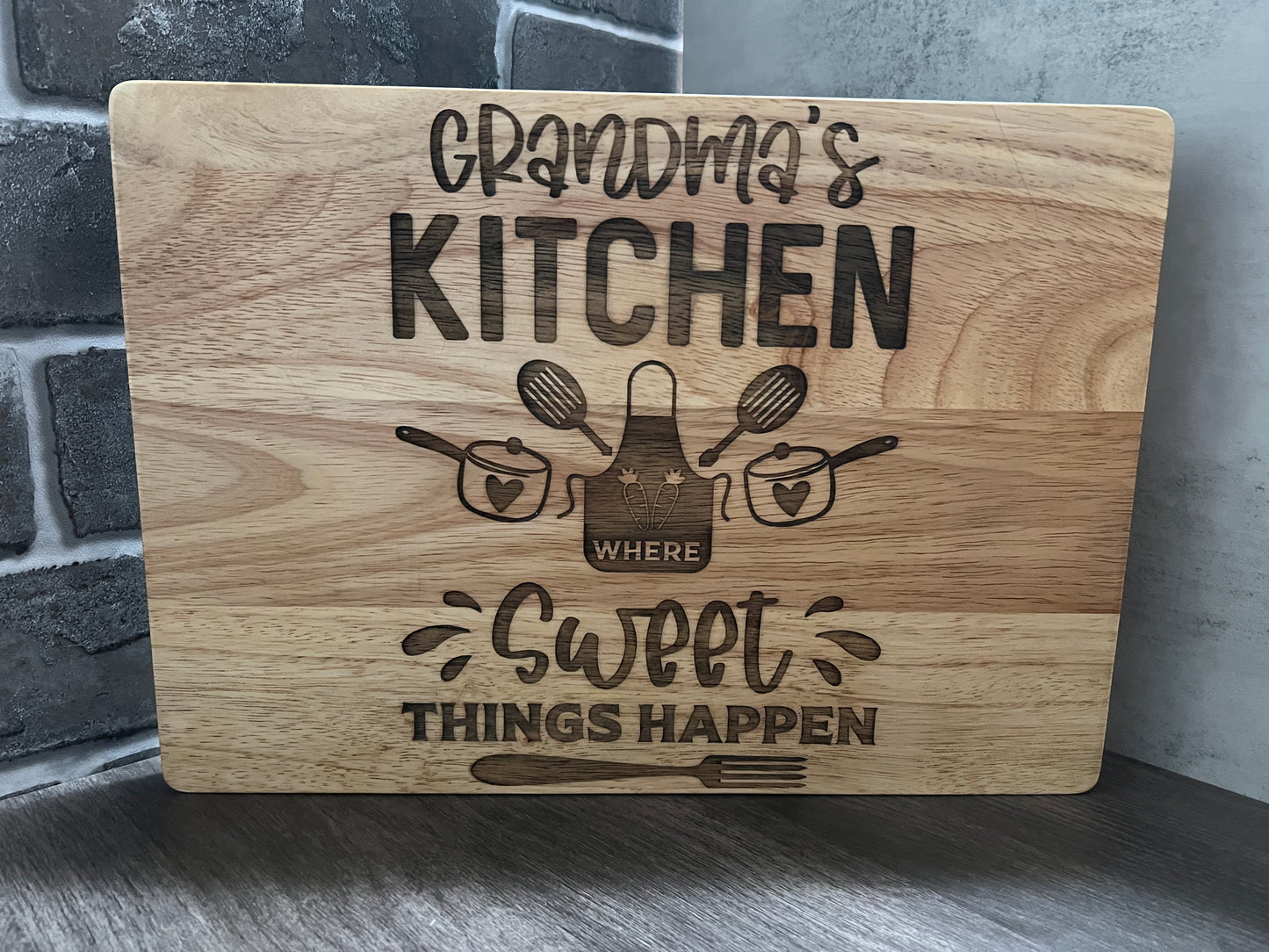 Grandma’s Kitchen Cutting Board